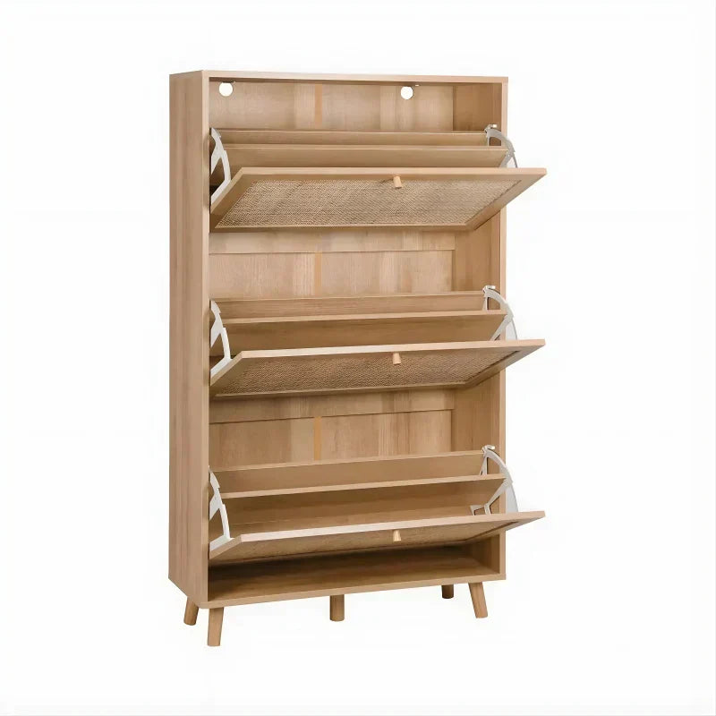 Meuble de rangement de chaussure bohème - 3 compartiments