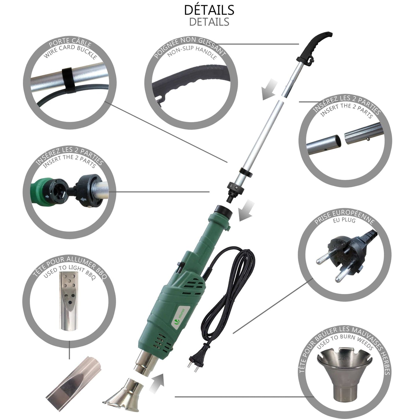 Désherbeur thermique