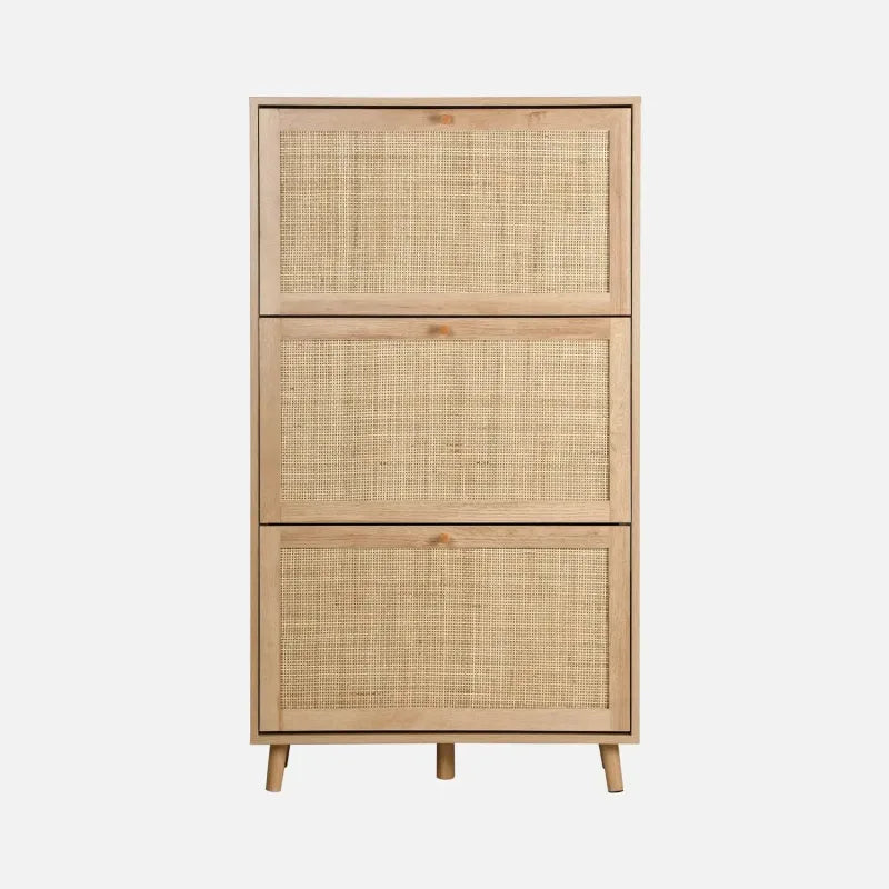 Meuble de rangement de chaussure bohème - 3 compartiments