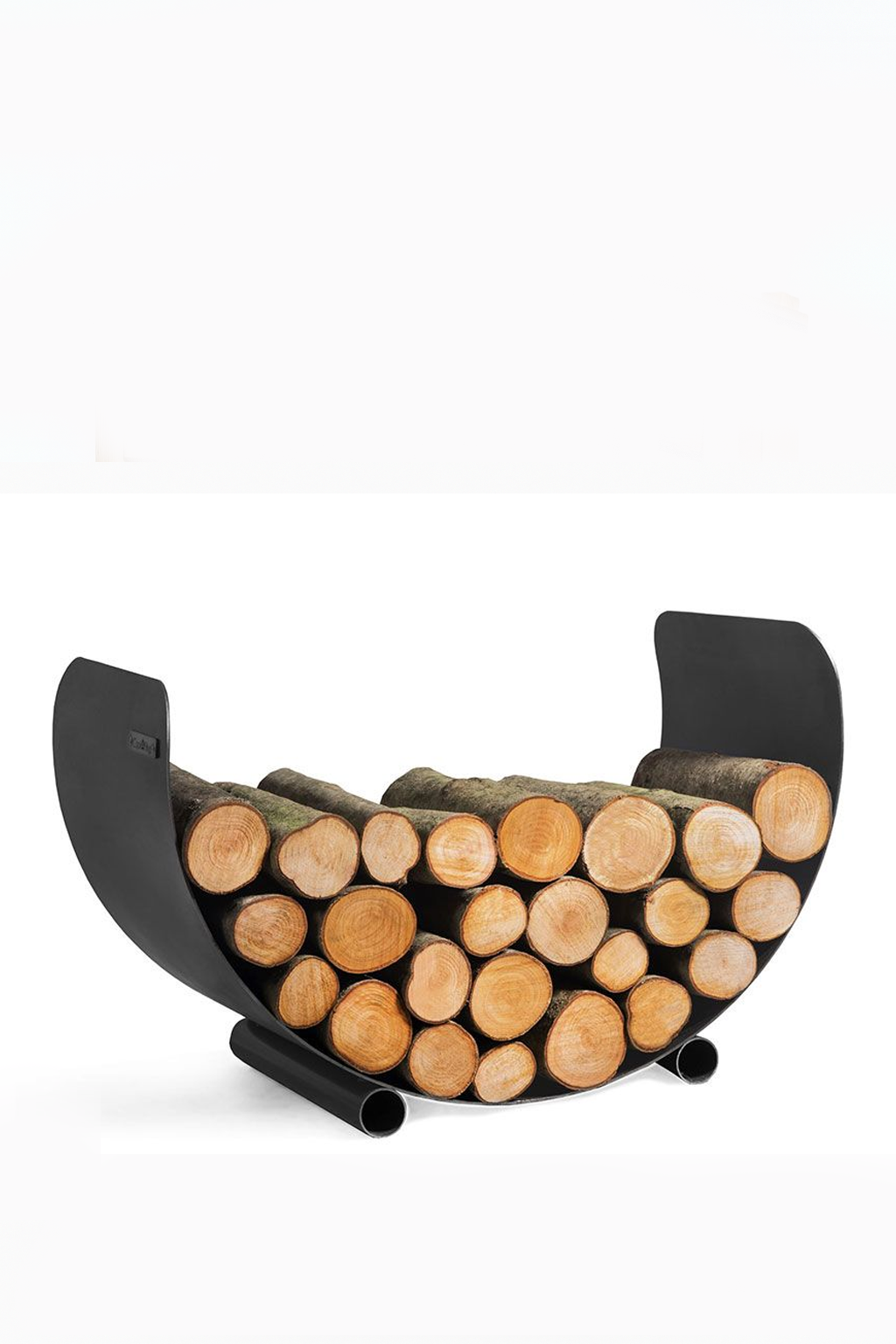 Range-bûches intérieur en acier 70 x 45 cm