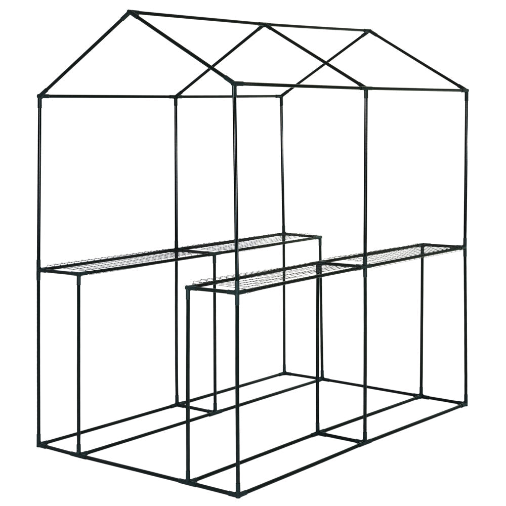 Serre de jardin en polyéthylène 190x186x120 cm