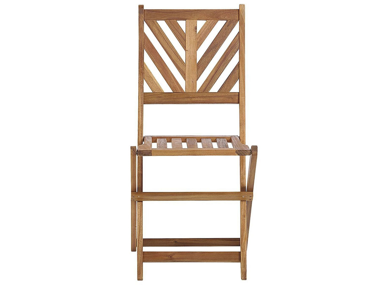 Salon de Jardin Bistrot Table et 2 Chaises en Bois