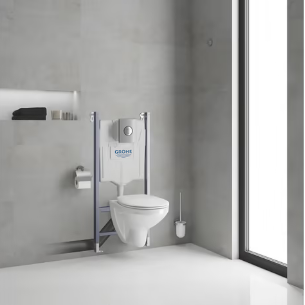 Pack wc suspendu abattant déclipsable et frein de chute