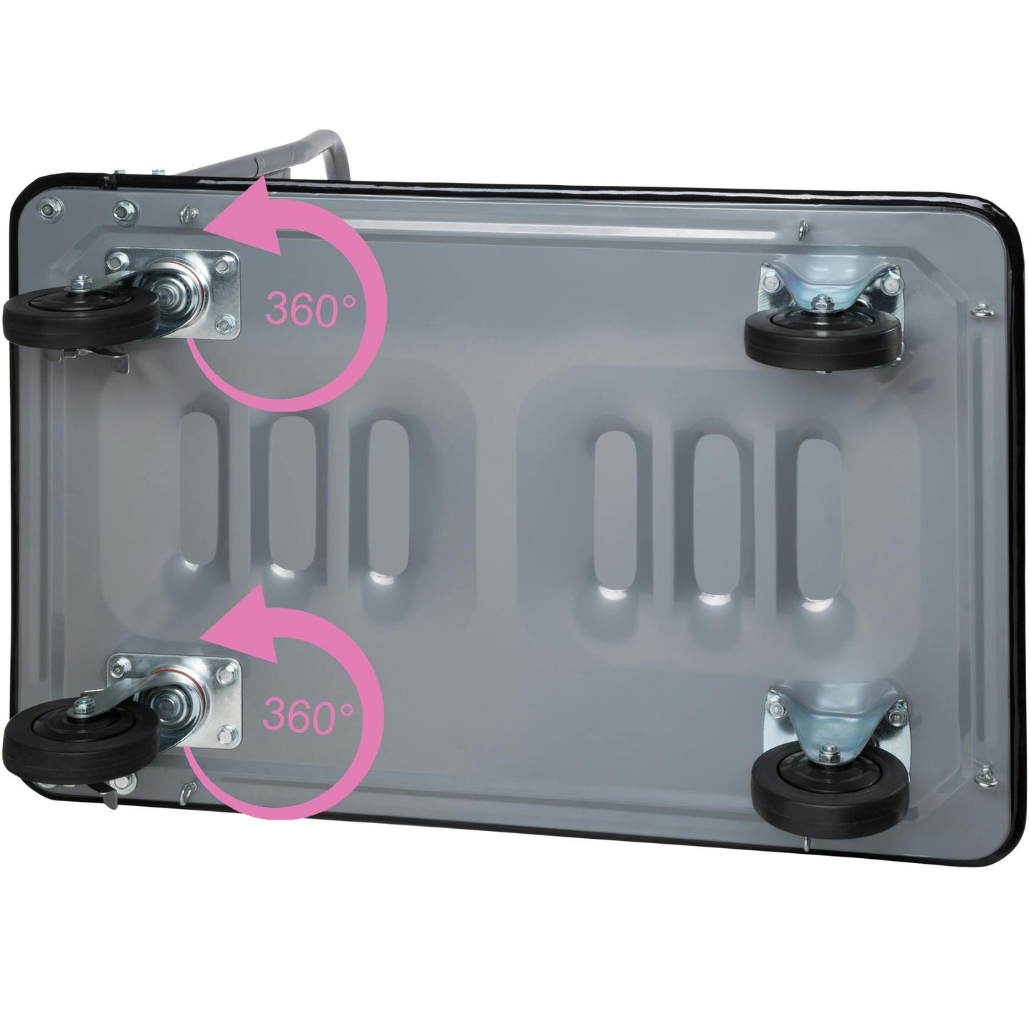 Chariot - Noir, capacité 300 kg - 402778