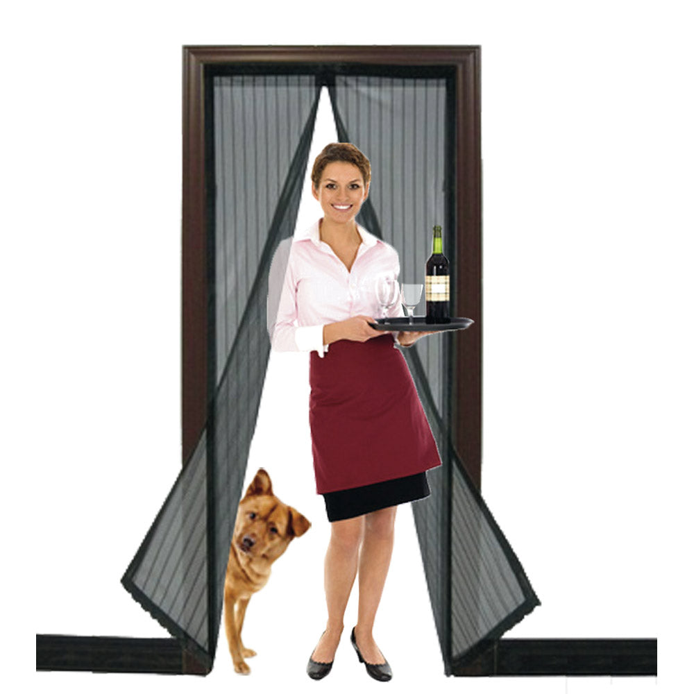 Rideau anti moustique magnétique aimanté