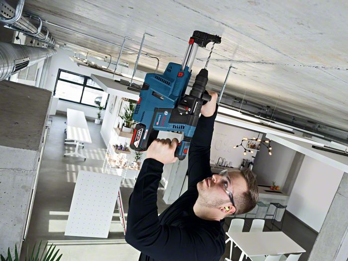 Perforateur sans-fil Bosch GBH 18V-26F + 2 batteries 5,0 Ah + chargeur 0611910007