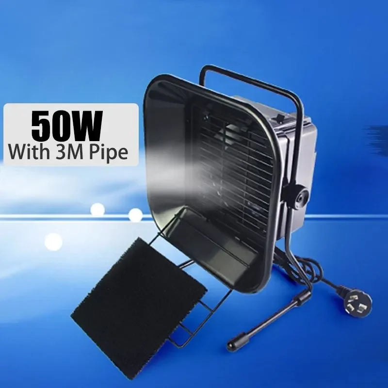 Ventilateur d'extrusion de conduit avec tuyau