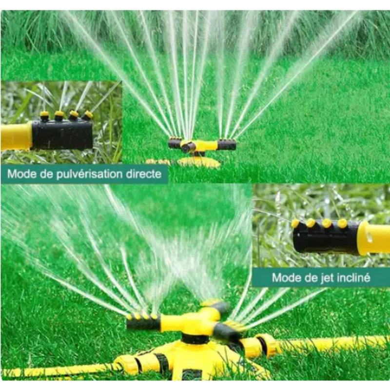 Arroseur de jardin rotatif automatique