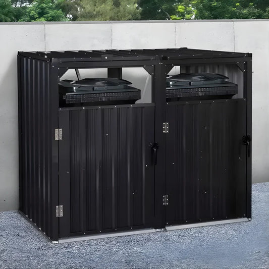 Cache poubelle - Gris Anthracite