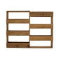 Etagère à Plantes Murale en Bois - 6 Bacs