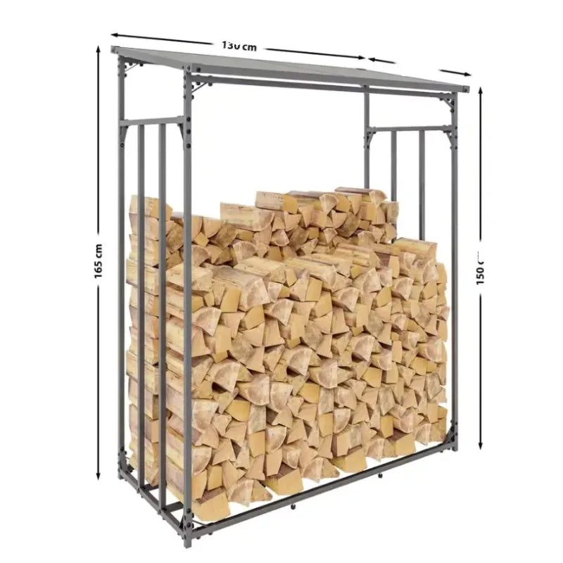 Porte-bûches 130x165 cm