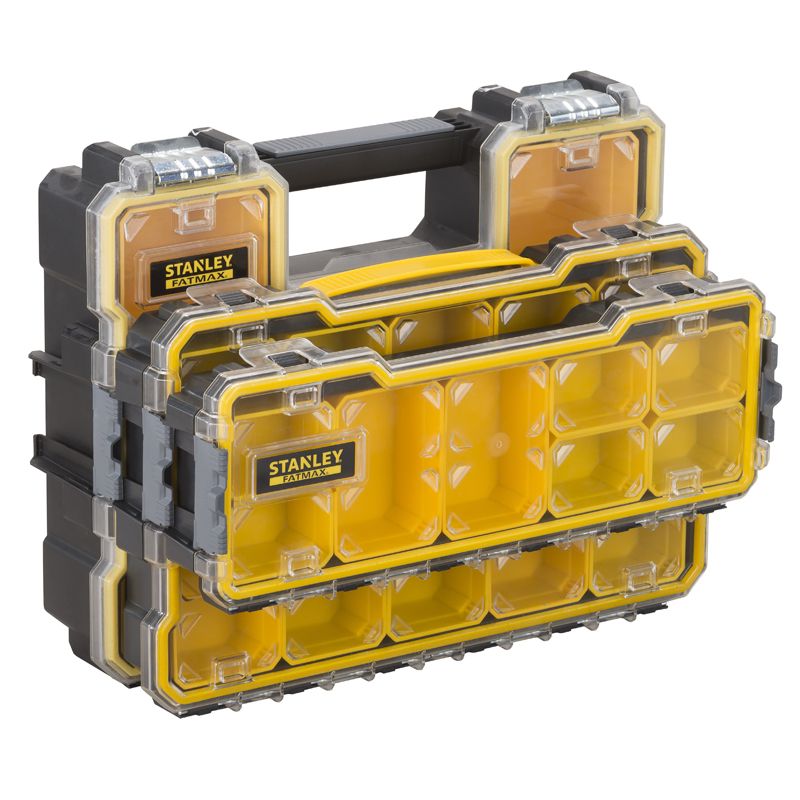 Organiseurs Étanches Fatmax ORGANISEUR ÉTANCHE 8 COMPARTIMENTS AMOVIBLES - FATMAx Stanley FMST1-75781