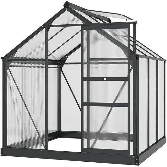 Serre de jardin polycarbonate alu