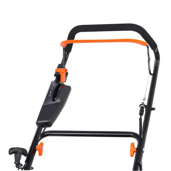 Scarificateur à gazon thermique - 212 cm³, largeur 40 cm, sac 45 l, 18 lames, 24 griffes.