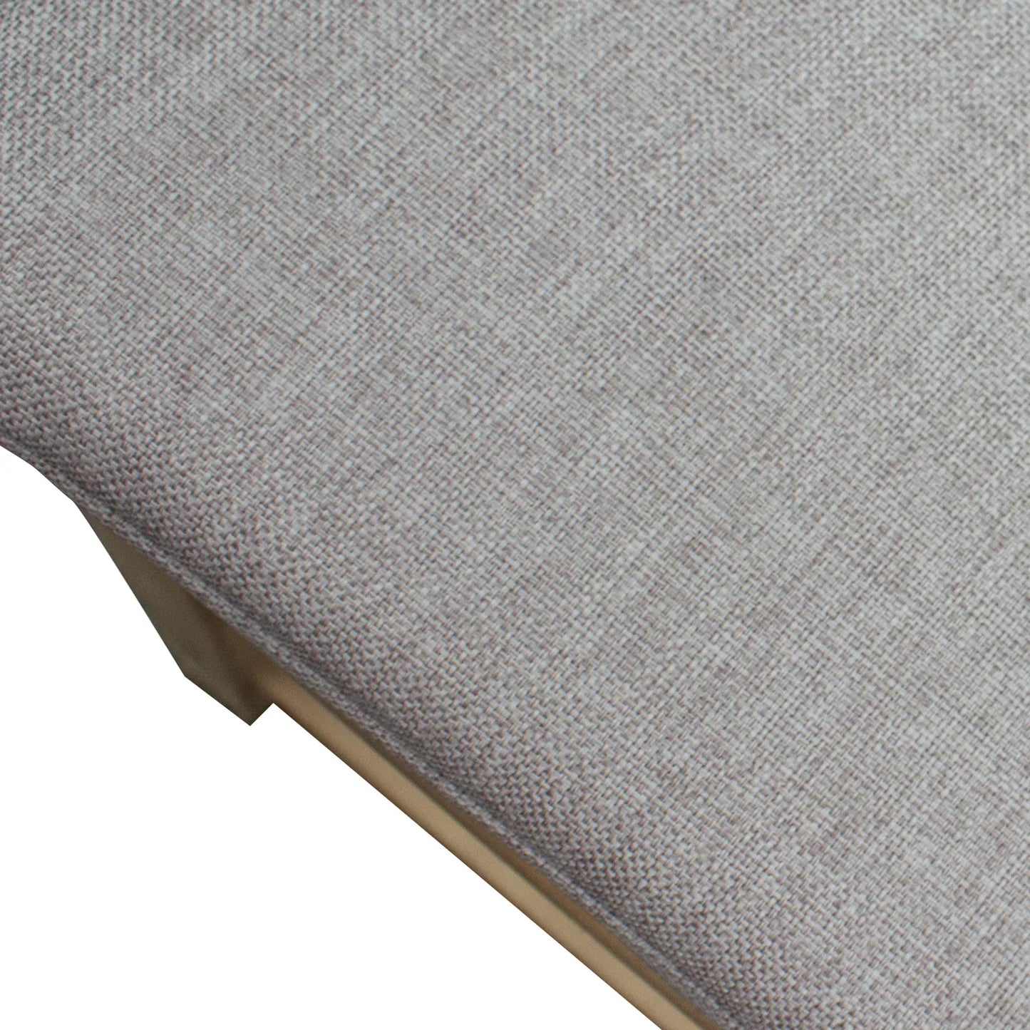 Mange-debout en acacia 4 places - avec coussins sable