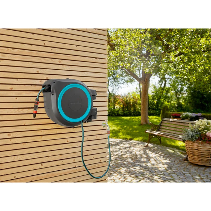 Dévidoir automatique mural RollUp GARDENA 18625-20 L 30 m