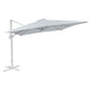 Parasol déporté rectangulaire 3x4m - Blanc