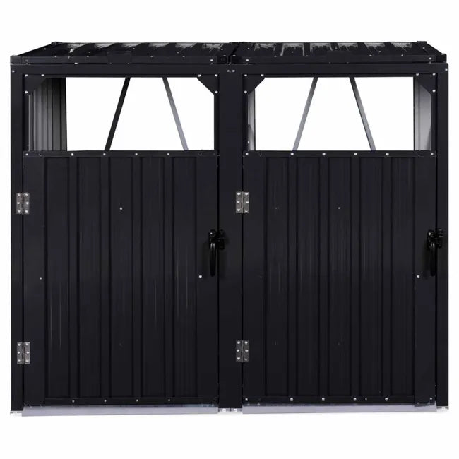 Cache poubelle - Gris Anthracite