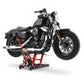 Élévateur de moto ciseaux ConStands Mid-lift L pour Chopper 680 kg - Rouge