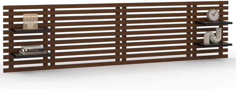 Tête de Lit Suspendue en Lattes - 240 cm