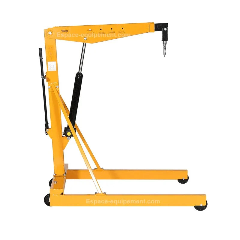 Grue d'atelier pour palettes européennes - Capacité 1 tonne