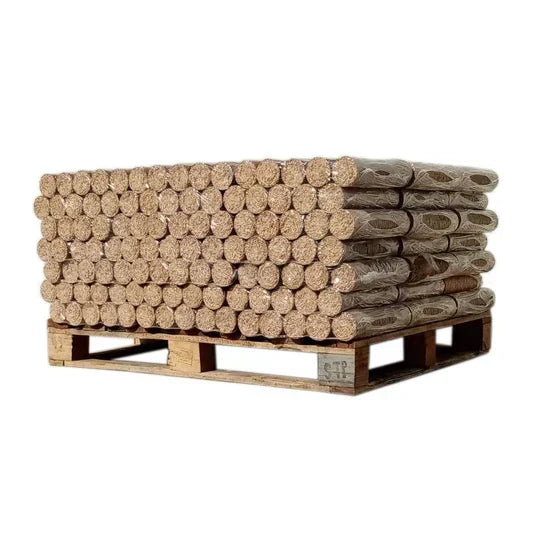 Bois densifié – Feuillus – Palette de 1/2 tonne