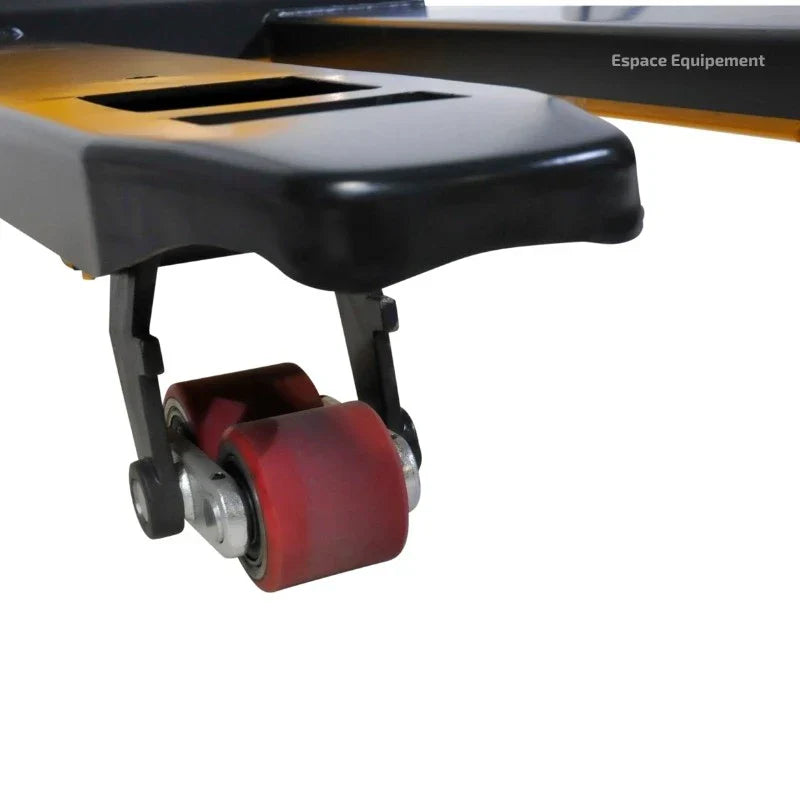 Transpalette peseur haute précision 0,1 % à piles